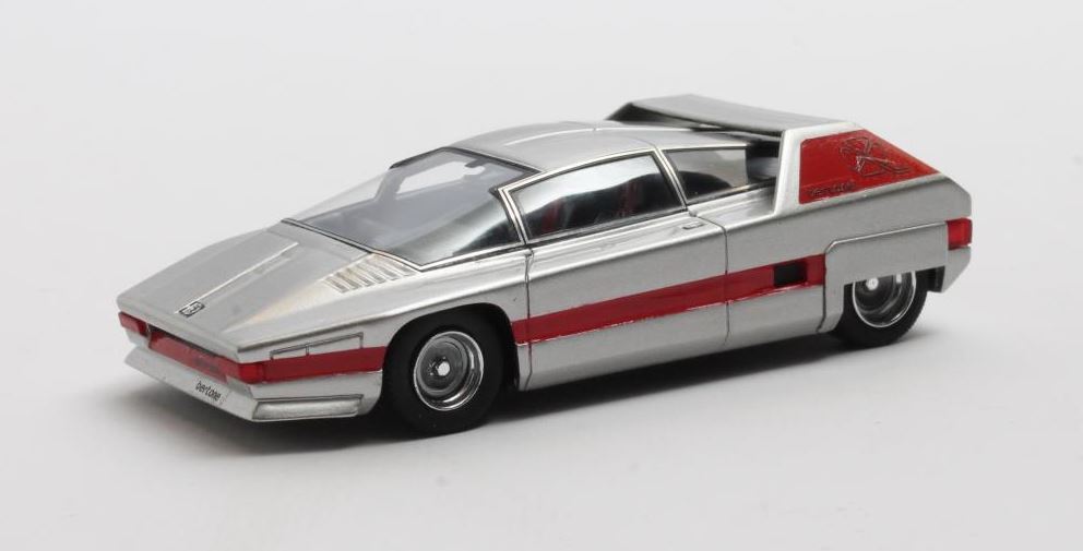 Alfa Romeo Navajo Bertone 1976 Zilver - 1:43